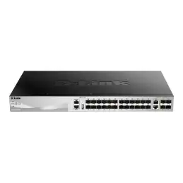 D-Link DGS 3130-30S - Commutateur - L3 Lite - Géré - 24 x Gigabit SFP + 2 x 10 Gigabit Ethernet + 4 ... (DGS-3130-30S/E)_1